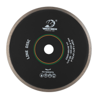 Диск алмазный отрезной сплошной LINE DISC 230*25,4*1,6 мм гранит мокрый рез TECH-NICK