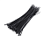 Стяжки нейлоновые 4.8x200мм хомуты 100шт.черные